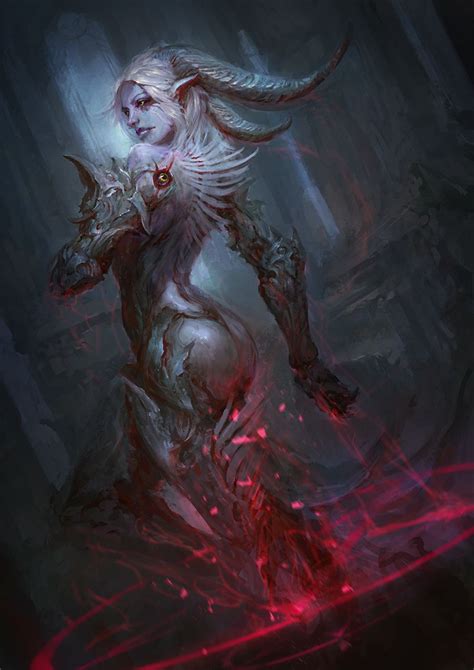 Thedurrrrian Fantasy Art Fantasy Artwork Female Demons