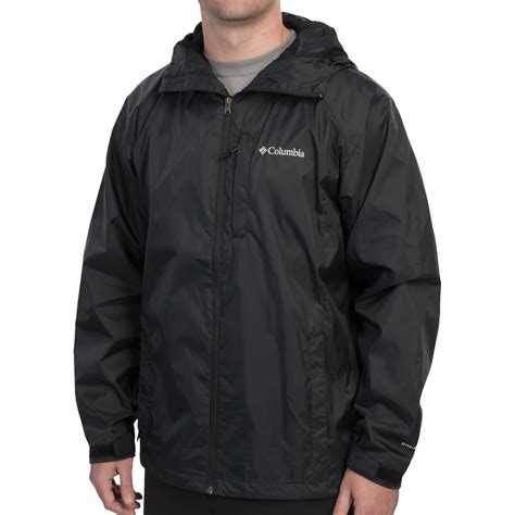 Columbia Sportswear Straight Line Rain Jacket Omni Shield For Men