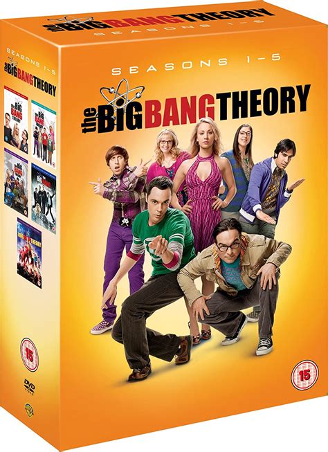 The Big Bang Theory Complete Season 1 5 Dvd Region 2 Pal Uk