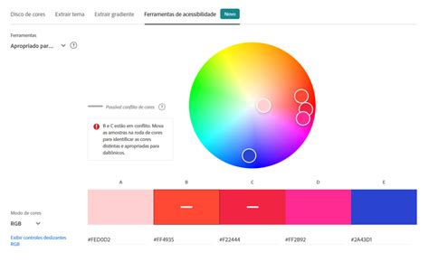 Tutorial Crie Paletas De Cores Acessíveis Através Do Adobe Color