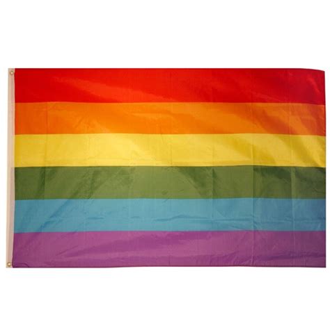 Rainbow Gay Pride Polyester Flag Gay Pride Themes Dandf Party