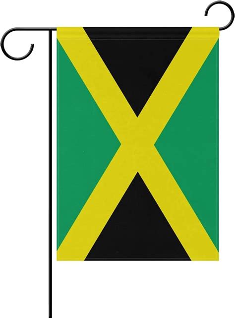mflagperft jamaica garden flags 12 x 18 inches double sided vivid color and fade
