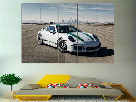Porsche 911 Porsche Canvas Art Porsche Wall Decor Porsche Etsy