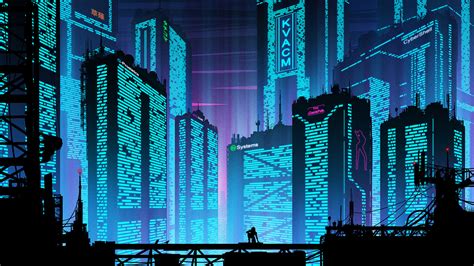 Unduh 4k Cyberpunk City Wallpaper Lengkap 4kwallpaperblue