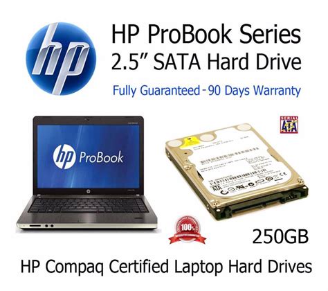 250gb hp probook 4520s 2 5 sata laptop hard disc drive hdd upgrade replacement ebay