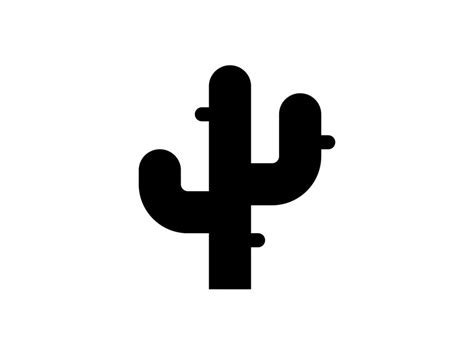 Cactus Icon Png Vector In Svg Pdf Ai Cdr Format