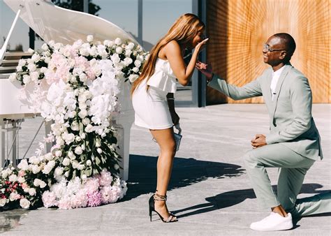 Inside Expresso Presenter Palesa Tembes Dreamy Proposal That Had All