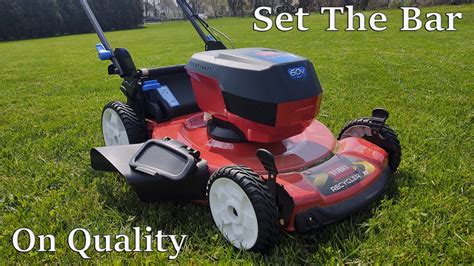 TORO Flex Force 60 Volt 22 Recycler Lawn Mower With Personal Pace Self