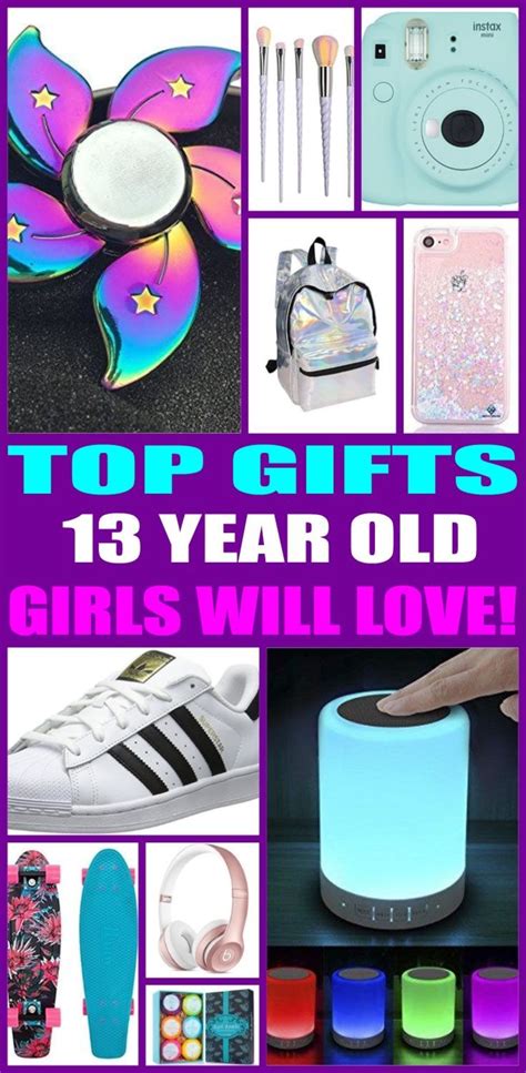 The presentation should meet her interests, the emerging taste, and interests. Best Gifts For 13 Year Old Girls | Birthday gifts for ...