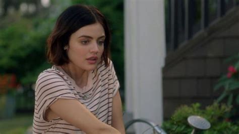 The Sailor Striped Tee By Current Elliott Worn By Stella Abbott Lucy Hale As Seen In Life