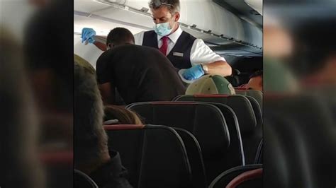 Teen Passenger Taped To Seat On A Flight Youtube