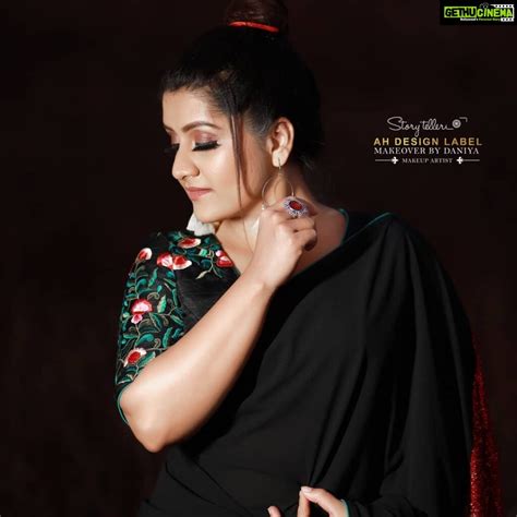 Sarayu Mohan Instagram Back To Saree Costume Ahdesignlabel Makeup