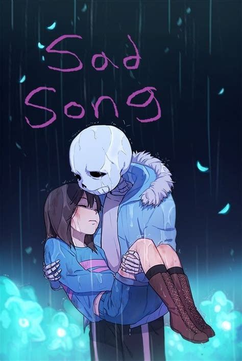 Frisk X Sans Sad Song Requested By Cute Cat Undertale Game Frans
