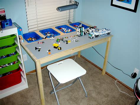 Lego Table Made From Ikea Parts Following Ideas From Ikea Flickr