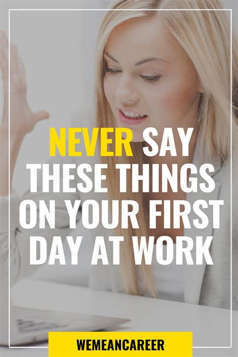 5 Tips For Your First Day Of Work Artofit
