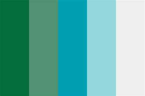Emerald Aqua Color Palette