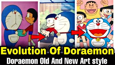 Evolution Of Doraemon Anime Doraemon Art Style And Animation
