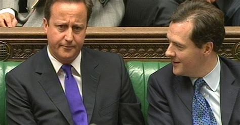 Osborne And Cameron Boosted Over Economy As Labour Suffers Huffpost