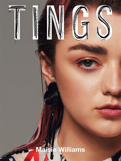 Maisie Williams Tings Magazine Issue 03 2019 Photos • Celebmafia