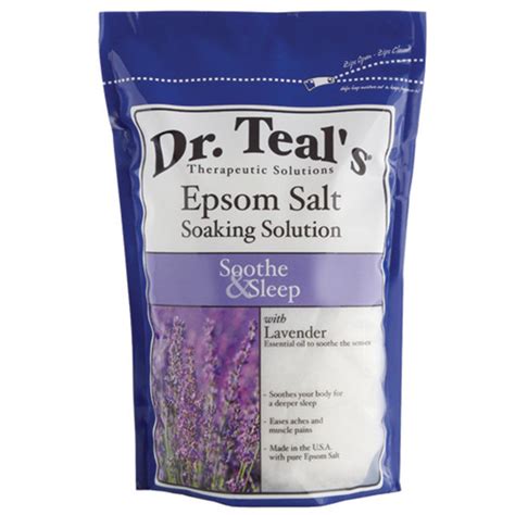 Dr Teals Epsom Salt Lavender 3 1 Pkg The Online Drugstore