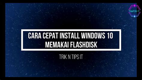 Cara Install Windows 10 Tanpa Flashdisk Ulang Flashdisk Screenshot5