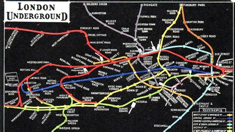 The London Underground Turns 150 See How The Tube Map Has Changed — Quartz