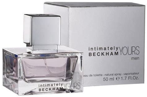 David Beckham Intimately Yours Men EDT 50mL Book Perfume Tea