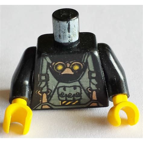 Lego Black Minifig Torso Brick Owl Lego Marketplace