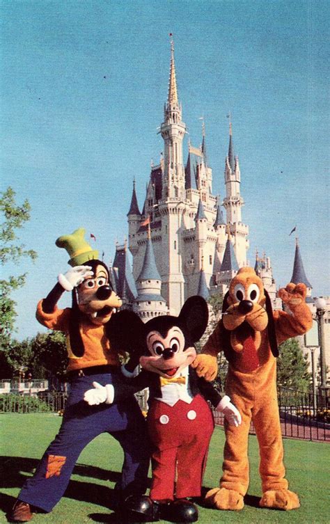 Cinderella Castle Walt Disney World Postcard