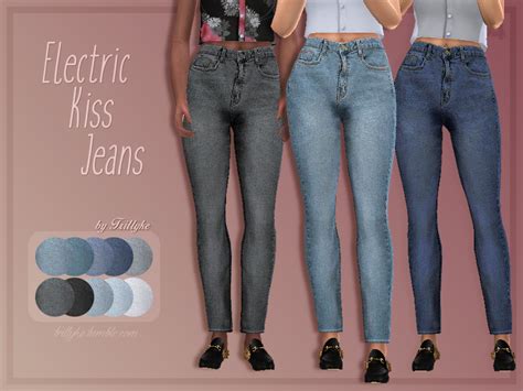 The Sims Resource Trillyke Electric Kiss Jeans