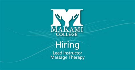 Massage Therapy News Makami College