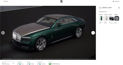 The Extravagant Rolls Royce Spectre Configurator Brings Out The Artist