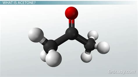 Acetone Molecule Structure And Chemical Formula What Is Acetone Video And Lesson Transcript
