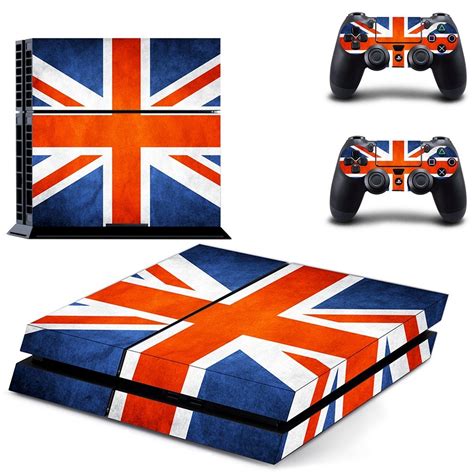 Uk Flag Ps4 Skin Decal For Console And 2 Controllers