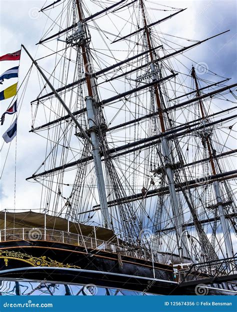 Cutty Sark Is A British Clipper Ship She Was One Of The Last Tea