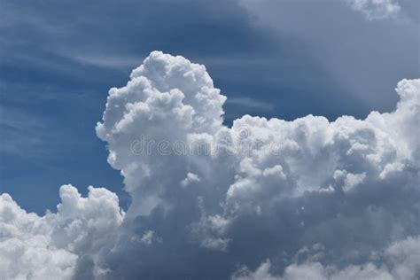 Cumulonimbus Cloud Formations On Tropical Sky Stock Image Image Of