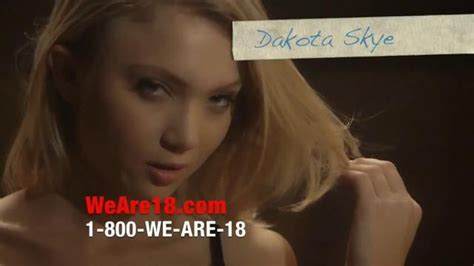 We Are 18 Tv Spot Dakota Skye Ispottv
