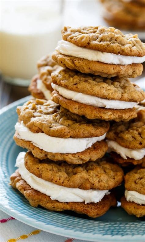 Bake until golden brown, about 10 to 12 minutes. Oatmeal Sandwich Cookies | Recipe | Sandwich cookies ...