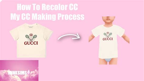 Sims 4 How To Recolor Cc My Cc Making Process Youtube