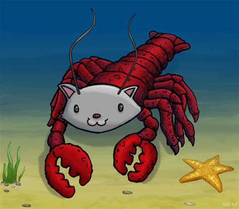 Lobster Cat By Hawanja On Deviantart