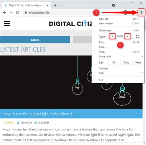 How To Zoom In And Zoom Out In Your Web Browser Digital Citizen