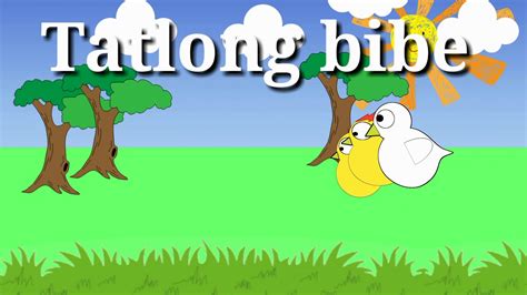 Tatlong Bibe Tagalog Nursery Song Youtube