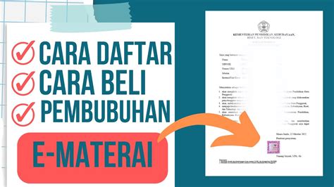 Wajib Pakai E Meterai Untuk Daftar Cpns Dan Pppk Ini Cara Cek My XXX