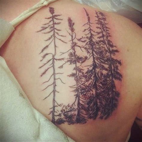 The Fir Tree Tattoo Meaning Drawing Features Photo Examples Facts