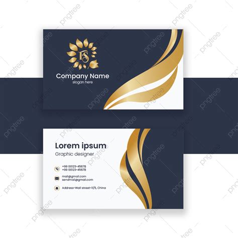 Classic Business Card Design Template Download On Pngtree
