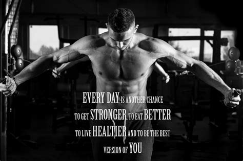 Poster Bodybuilding Men Girl Fitness Workout Quotes Motivational Font Print 035 Hot Pin Break