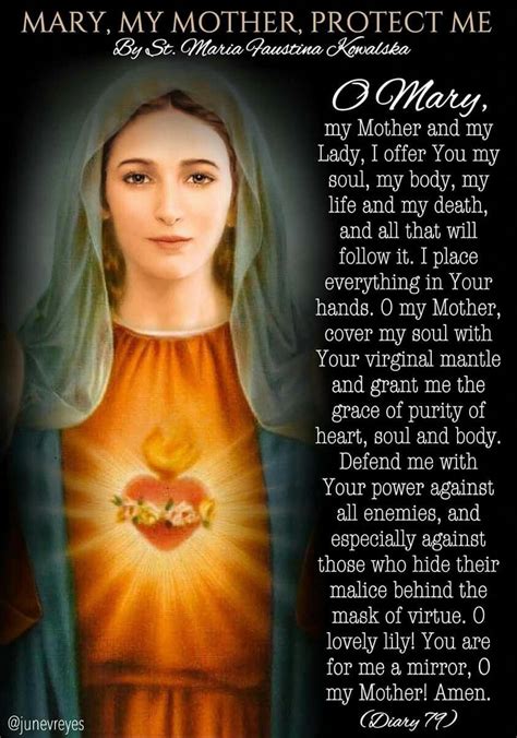 Beautiful Prayer To Our Lady Religiousinspirationalquotesforstrengh Prayers To Mary