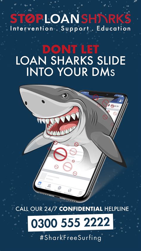 Dont Let Loan Sharks Slide Into Dms Frame Stop Loan Sharks