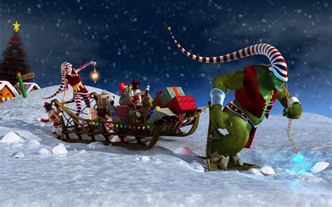 Free 3d Animated Christmas Wallpaper Wallpapersafari