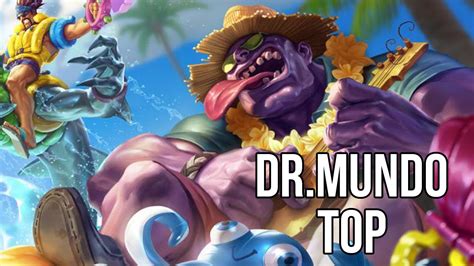 League Of Legends Pool Party Mundo Top Full Game Commentary Youtube